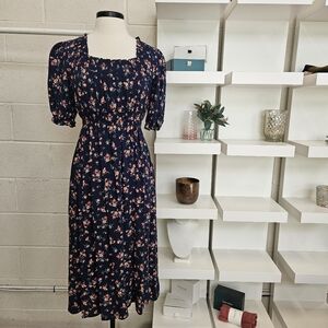 Floral milkmaid Dress